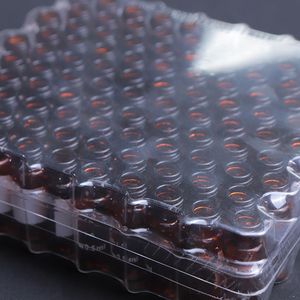 1Ml 1.5Ml 2Ml Nước Hoa Máu Nhựa Cắm Thủy Tinh Phòng Thí Nghiệm Rõ Ràng Màu Đen Mẫu Lọ - Product Image 5