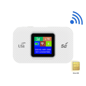 Routeur Wi-Fi de poche mini Type-C OEM avec batterie 3000 mAh, modem Wi-Fi 4G/5G LTE, interface carte SIM, logiciel MIFI, version asiatique - Product Image 1