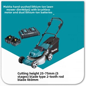 <span class=keywords><strong>Tondeuse</strong></span> à gazon sans fil <span class=keywords><strong>Makita</strong></span> DLM460Z 18V, moteur sans balais, largeur de coupe 460 mm, hauteur de coupe maximale 75 mm, 1450 W, alimentée par <span class=keywords><strong>batterie</strong></span> au lithium - Product Image 4