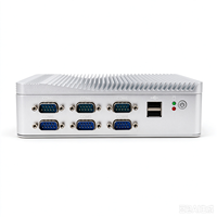 Mini PC sans ventilateur In-tel Celeron 6157U, ordinateur industriel pour le travail à domicile ou au bureau