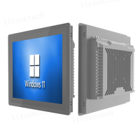21.5 inç dört çekirdekli LCD sağlamlaştırılmış fansız LED arkadan aydınlatmalı LCD Linux All-In-One IP65 Android Panel açık çerçeve RK3588 Panel PC