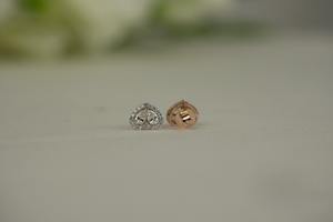 Boucles d'oreilles diamant en or blanc de luxe VS Clarity Lab-Grown Cadeau de mariage tendance Certifié IGI SGL - Product Image 5