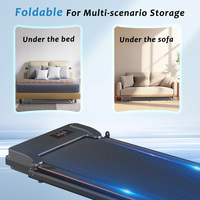 Tapis de marche électrique pliable et portable en acier avec écran LED, design écologique - Gamme de vitesse 1-8 km/h, charge maximale 120 kg, pour la maison