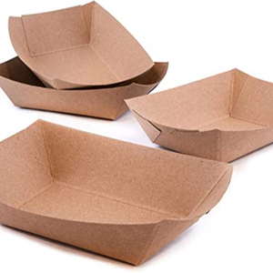 Barquettes alimentaires en papier de qualité supérieure, écologiques, jetables, pour la restauration rapide, les collations et les plats à emporter - Product Image 5