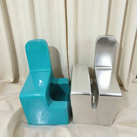 Chaise personnalisée Y245 en pierre UHPC, forme irrégulière, pour centre commercial, espace public, mobilier décoratif de loisirs, vente en gros