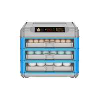 Machine à Couver les Poussins à Capacités Variées (64, 128, 192, 256, 320 Œufs) – Incubateur Automatique avec Retournement pour Œufs d'Autruche, Canard et Oie