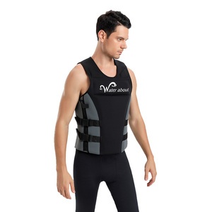 Néoprène professionnel Impact gilet <span class=keywords><strong>de</strong></span> sauvetage adulte néoprène vie natation sillage conseil veste pour Jet Ski canotage - Product Image 4