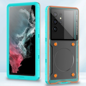 เคสกระเป๋ากันน้ำโทรศัพท์มือถือ, ใหม่กล่องใสอเนกประสงค์ขนาด6.9นิ้วหน้าจอสัมผัสใต้น้ำป้องกันการตกหล่นพร้อมบรรจุภัณฑ์ - Product Image 4