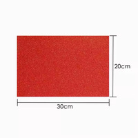 Feuilles d'éponge EVA scintillantes Foska, assortiment de 10 couleurs, avec dos adhésif puissant, pour enfants et adultes