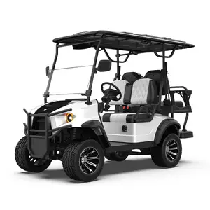 Seat Electric Golf Cart with CE 2023 Brand New Factory High Quality 4 Celulares 48V Prices Electric Golf Car 3 - 4 Equipped 7-9h