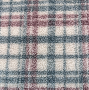 新しいシェルパフリース生地 100%ポリエステルプリントフリース生地、ラムシェルパフリース生地 - Product Image 5