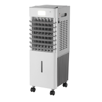 Refroidisseur d'air évaporatif portable YanTuo MY2030 à énergie solaire 30W, réservoir 15L, ventilateur DC rapide, lumière anti-moustiques LED, pour voiture et camping
