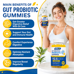 Gomitas de Nuez, Gomitas Herbales para Limpieza Intestinal, Sabor Fresa, 60 Unidades, Para la Salud Intestinal - Product Image 3