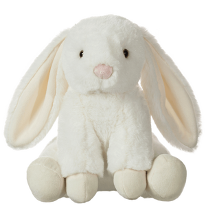 Peluche lapin mignon à longues oreilles, abricot, en coton PP, cadeau unisexe réconfortant, 31-50cm - Product Image 1