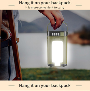 Lanterne <span class=keywords><strong>de</strong></span> camping solaire extensible à 4 feuilles, rechargeable par énergie solaire, 2000 mAh, pour la nuit, pliable, pour <span class=keywords><strong>l</strong></span>'extérieur - Product Image 6