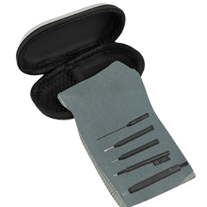 Kit de limpieza de cepillos para audífonos, Herramientas de limpieza, cepillo multifunción, <span class=keywords><strong>limpiador</strong></span> de ventilación magnética, bucle de cera, protectores de cera, almacenamiento y transporte - Product Image 1