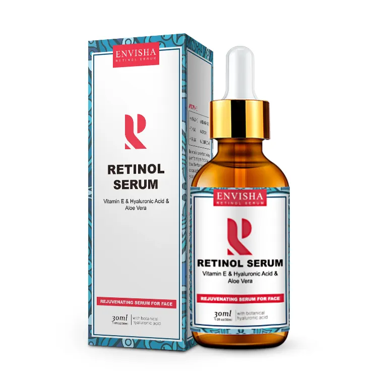 free sample retinol facial serum moisturizer anti aging retinol serum with Hyaluronic acid and peptide