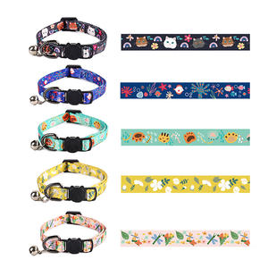 فاخر مخصص للتدريب التكتيكي طوق الكلب القط دائم لينة الحيوانات الأليفة جرو طوق الشريط الديكور نمط الصلبة مبطن الميزات - Product Image 2