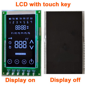 Rất nhỏ 3 4 5 6 chữ số TN 7 đoạn màn hình <span class=keywords><strong>LCD</strong></span> module cho phòng điều khiển nhiệt - Product Image 3