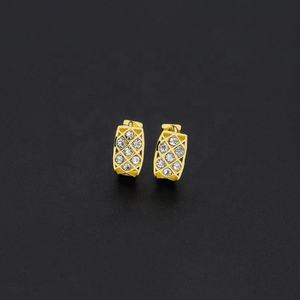 JXX Wholesale <b>Cheap</b> Price <b>Earrings</b> Small Gold Plated Jewelry Bulk Wholesale Small <b>Earrings</b> Women Luxury Small - Product Image 3