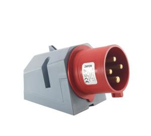 ZNPON Mejor <span class=keywords><strong>precio</strong></span> Conector de <span class=keywords><strong>enchufe</strong></span> <span class=keywords><strong>industrial</strong></span> rojo Trifásico 3 núcleos 4 PIN 400V 16A Impermeable No a prueba de explosiones IP44 P14442 - Product Image 4