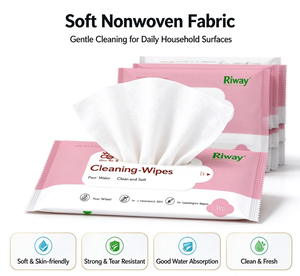 Lingettes nettoyantes humides OEM emballées individuellement pour <span class=keywords><strong>adultes</strong></span>, à l'eau pure, en tissu non tissé, pour les mains et l'usage domestique - Product Image 2