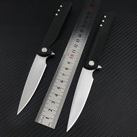 Couteau pliant EDC à lame tranchante haute dureté, mini, pour le camping en plein air, la survie, l'utilité, l'autodéfense, OEM personnalisable