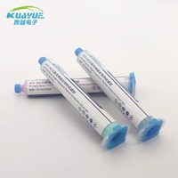 Gel conductor térmico de silicona ignífugo autonivelante KUAYUE para refrigeración de componentes electrónicos
