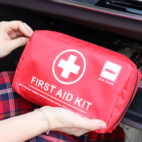 Trousse d'urgence de voiture MDR DIN 13164 de haute qualité trousse de premiers soins de voiture avec fournitures médicales d'urgence essentielles équipement d'autodéfense