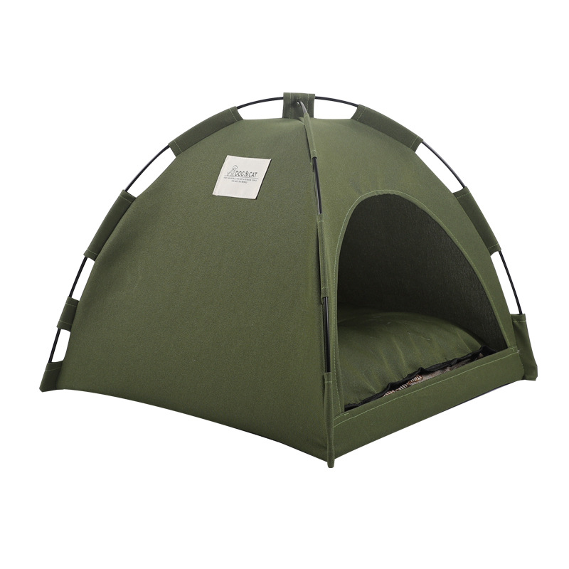 Army Green-L&nbsp;: 50 * 50&nbsp;CM (convient aux animaux de moins de 7,5&nbsp;kg)
