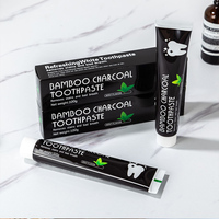 Pâte dentifrice blanchissante au charbon de bambou 100% naturel, best-seller, pour une haleine saine à usage domestique
