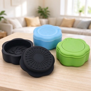 Custom New Design Silicone <b>Grinder</b> <b>Herb</b> <b>Grinder</b> Non-stick Food Grade Smoke <b>Grinder</b>, Support OEM/ODM LOGO Brand Pattern - Product Image 4