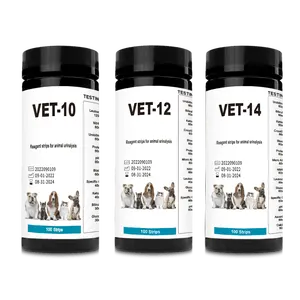 VET-14 Dog And Cat Urine Test Strips Pet Health Home Use