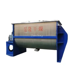 Industrial stainless steel ribbon mixer for powder blending