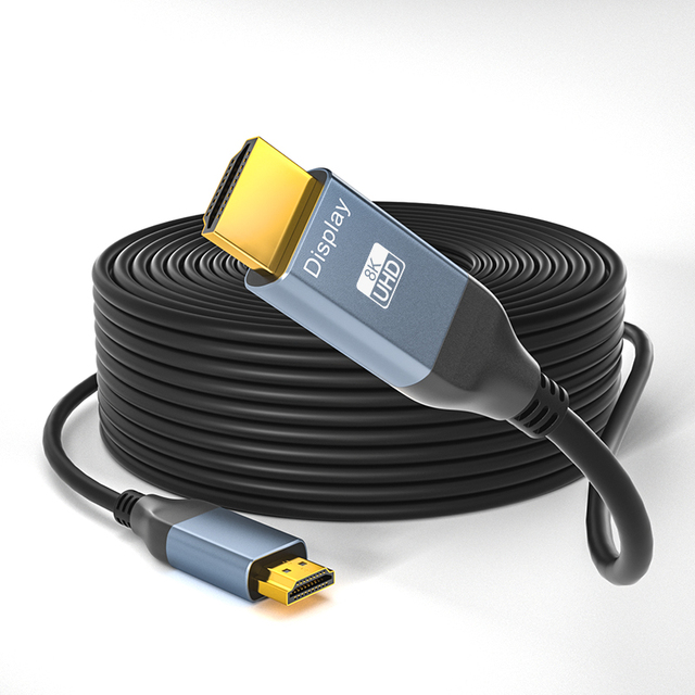 Nice Price 30M HDMI 8K@60Hz AOC Fiber Optic HDMI Cable 8K 2.1 Optical HDMI 4K 48Gbps 10M/20M/50M/100M