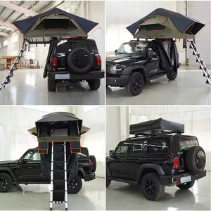 Tiendas pequeñas y blandas para techo de coche, SUV, camión, refugio solar, tienda ligera para techo de 4 estaciones, 2 personas - Product Image 2