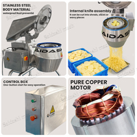 Machines de découpe et de tranchage industrielles pour légumes : choux-fleurs, plantains, pommes de terre, curcuma, oignons, manioc, carottes, aubergines en julienne