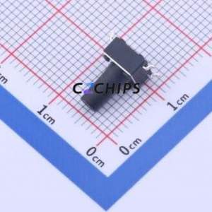 TS-1095PS-A135B2-C3D2 Tactile Switch SMD-4P,6x6mm Switch Single Pole Single Throw Round Button 1.8N Vertical Mount - Product Image 1