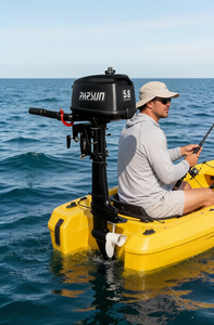 Moteur hors-bord à essence 2 temps 5,8 CV Parsun pour bateau de pêche récréative, arbre court et long, vente chaude - Product Image 5