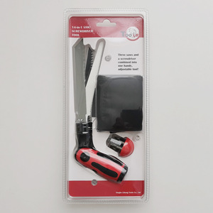 14 In 1 Saw <b>Screwdriver</b> Tool <b>Set</b> With 14 Pieces For Wood Metal Pvc Drywall Cutting And Home Repair - Product Image 4