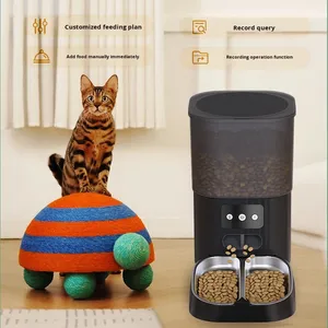 Comedero Automático <span class=keywords><strong>para</strong></span> Mascotas, 4.5L de Gran Capacidad, Inteligente, con Voz, WIFI, Modelo Desmontable <span class=keywords><strong>para</strong></span> <span class=keywords><strong>Perros</strong></span> y Gatos - Product Image 3