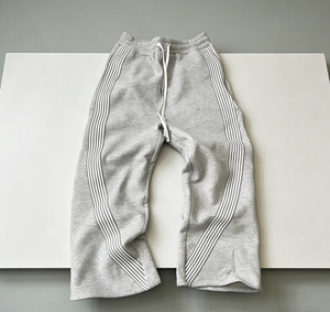 Y2K Wide Leg <strong>Joggers</strong> Men Baggy Flared Sweatpants Streetwear <strong>Oversized</strong> Track Pants Custom Logo OEM - Product Image 2