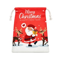 Sacs de Noël en gros, sacs de décoration de Noël, sacs de bonbons pour enfants, sacs cadeaux du Père Noël