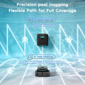 Nuevo Limpiador Robótico de Piscinas Inalámbrico con Alimentación USB y Filtro Autolimpiante para Uso en Exteriores y en el Hogar - Product Image 5