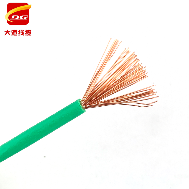 Single Core Copper Electric Wires Cable 1.5mm-300/500V PVC Insulation BV BVR RV Electrical Cable Wire Price
