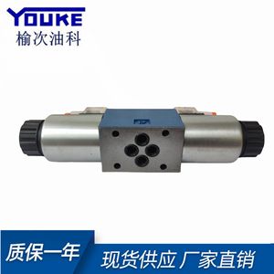 วาล์วควบคุมทิศทางแม่เหล็กไฟฟ้า Youke รุ่น 4WE6E61B CG24N9Z5L 220V ระบบวาล์วไฮดรอลิกน้ำมัน - Product Image 3