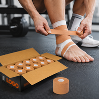 Bande de contention rigide ActiveX en vrac, 5 cm, en rayonne avec oxyde de zinc, pour soutien de la cheville au rugby et au football