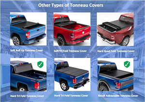 Couverture de tonneau de lit de camionnette souple à quatre plis étanche et verrouillable 6.6 pour <span class=keywords><strong>Chevrolet</strong></span> <span class=keywords><strong>Silverado</strong></span> - Product Image 3