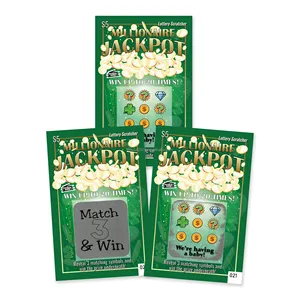 Wholesale Pricing Lottery Tickets <strong>Supplier</strong> Digital <strong>Printing</strong> Scratch and Win Instant Lottery <strong>Printing</strong> - Product Image 5