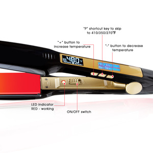 Commercio all'ingrosso Globale Professionale del Salone Top Ranking LCD Raddrizzatore di Ceramica <span class=keywords><strong>da</strong></span> Tutto Ferri <span class=keywords><strong>Da</strong></span> <span class=keywords><strong>Stiro</strong></span> 450 Gradi Elettrico Dei Capelli di <span class=keywords><strong>Ferro</strong></span> - Product Image 3